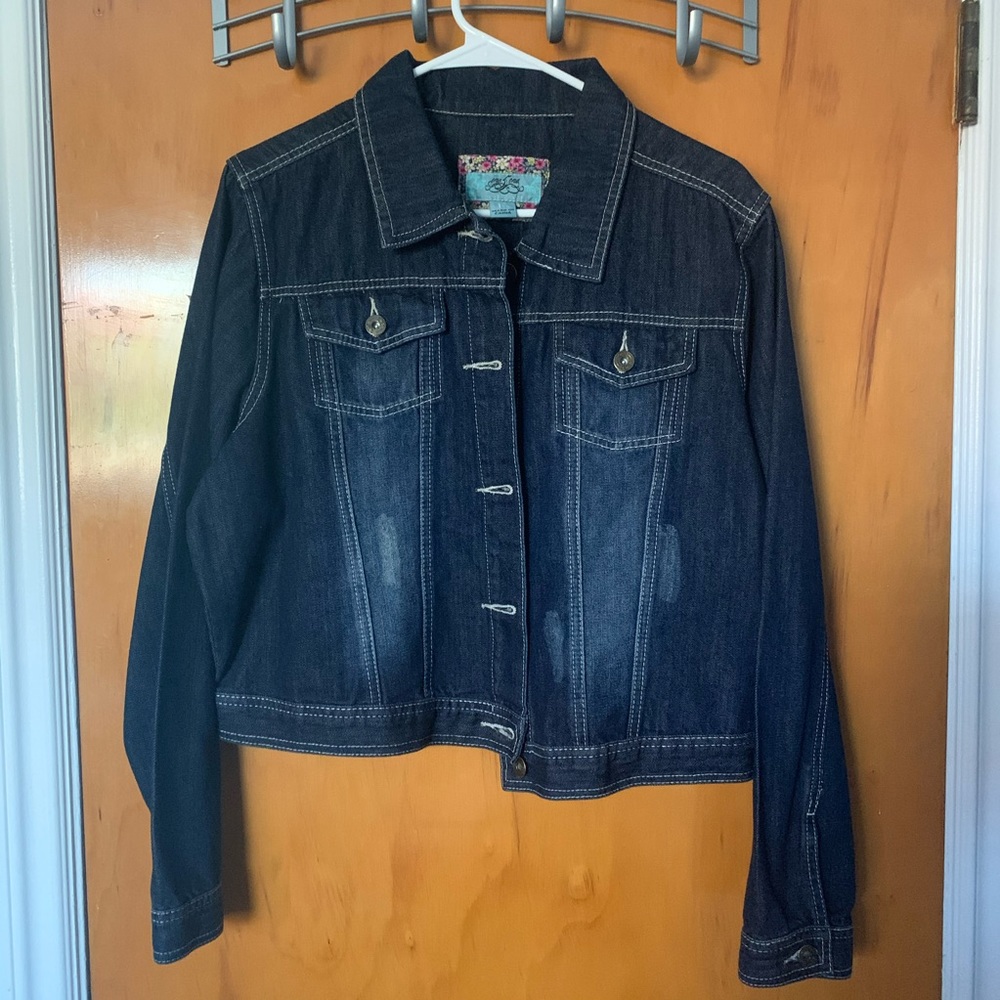 Dark jean jacket